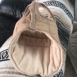 Size small insulated dog jacket
